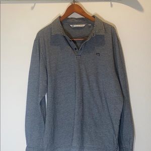 Travis Matthew Hounds Tooth Golf Long Sleeve